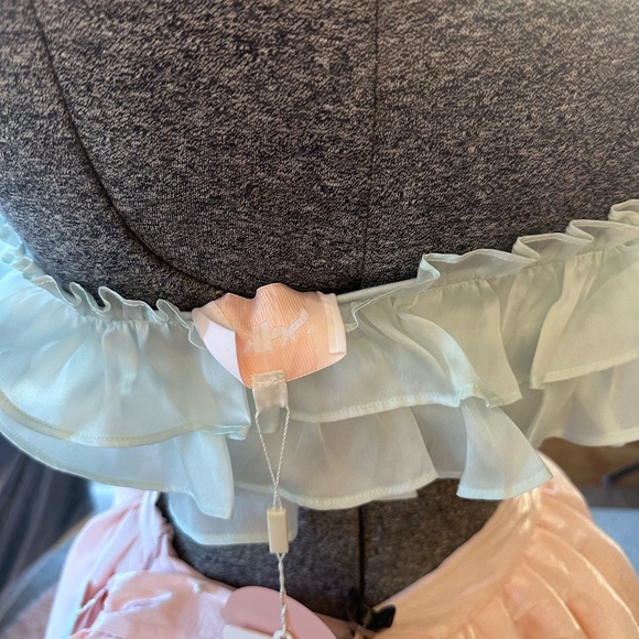 Selkie Bandeau Ruffled Top in the color teardrop.. Summer is here! - Picture 5 of 10